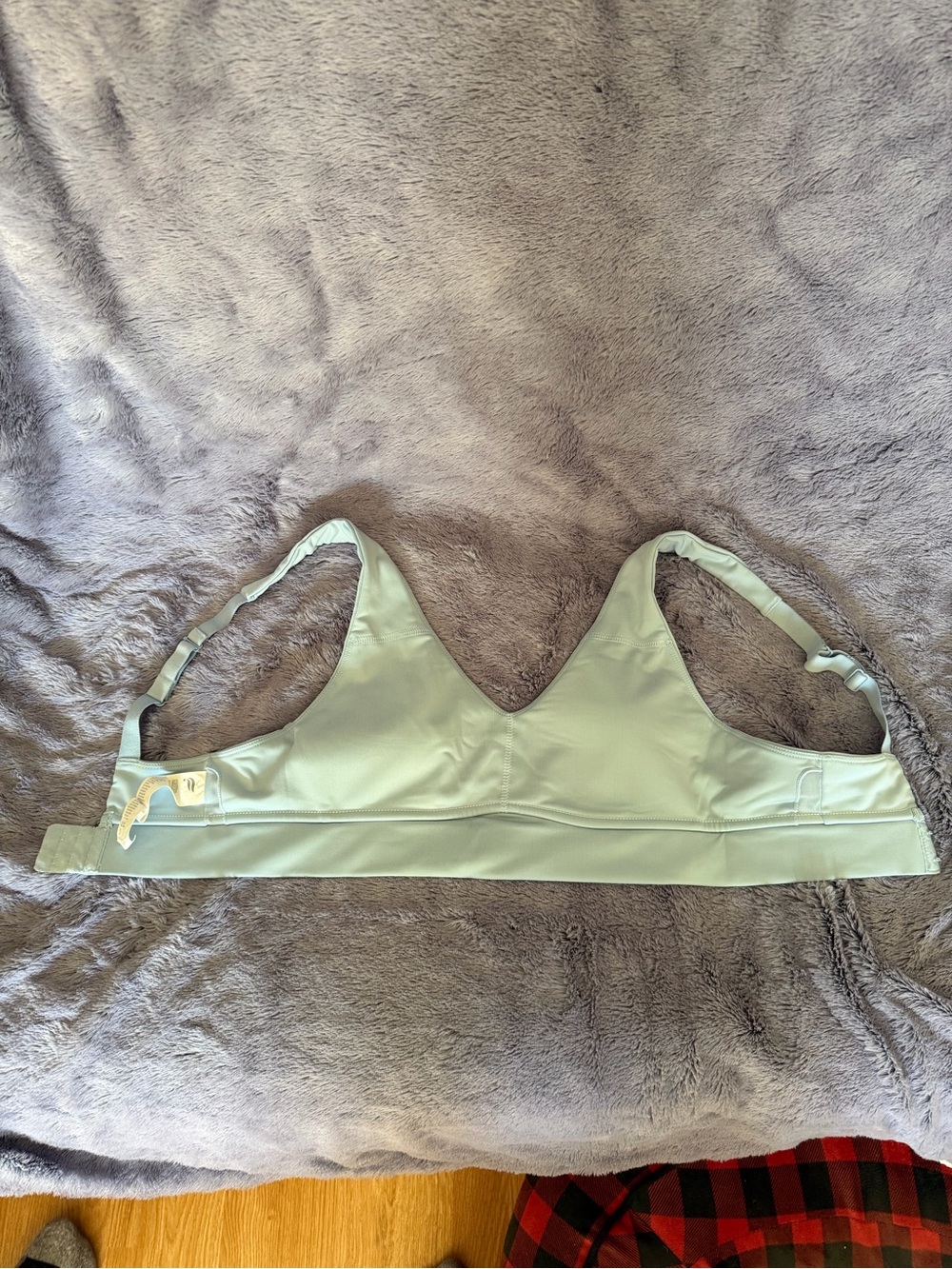 Fabletics Light Sage Wireless Bralette